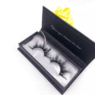 Empty Black Eyelash Packaging Lash Subscription Boxes