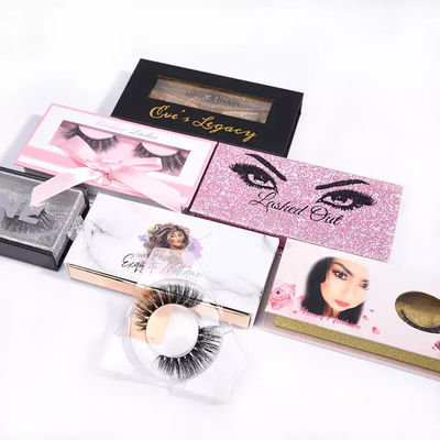 Rectangle Luxury False Empty Eyelash Packaging Box